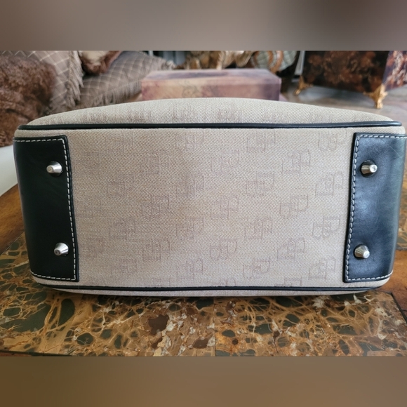 Dooney & Bourke Cream and Black Women's Bag - Picture 7 of 12